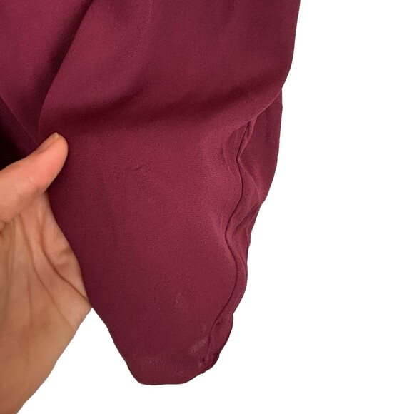 Wayf Sutherland Dolman Wrap Red Dress Berry Women’s XS Revolve - Picture 5 of 10